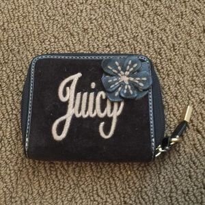 Black Flower Juicy Couture Wallet